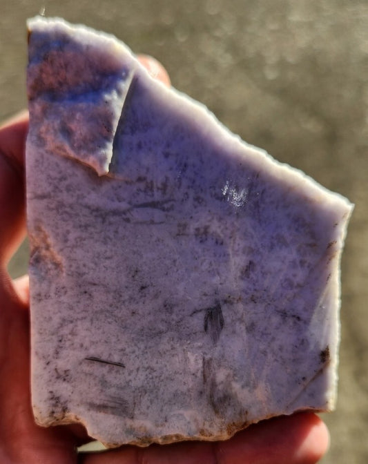 259g Lilac Guatemala Jadeite Jade Lapidary Rough Slab