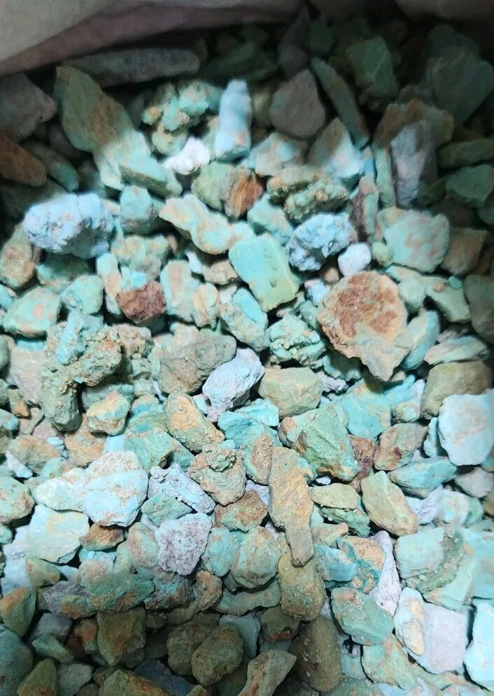1/4lb Lot Sonora Turquoise Rough Bulk
