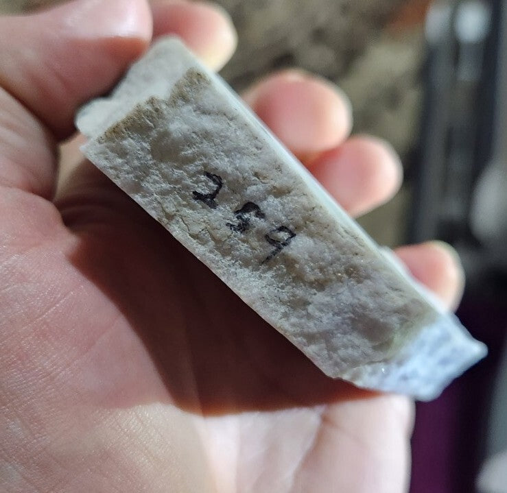 259g Lilac Guatemala Jadeite Jade Lapidary Rough Slab