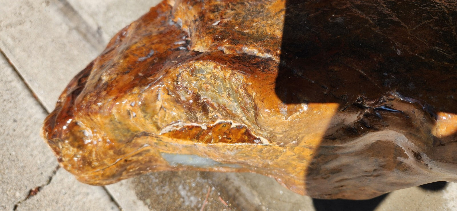 95lb White Mutton Fat Jade Boulder Nephrite