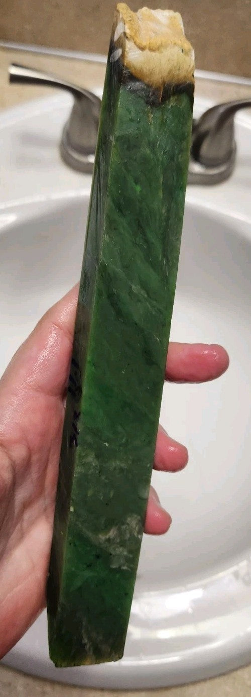11.8oz Slab Indonesian Nephrite Jade