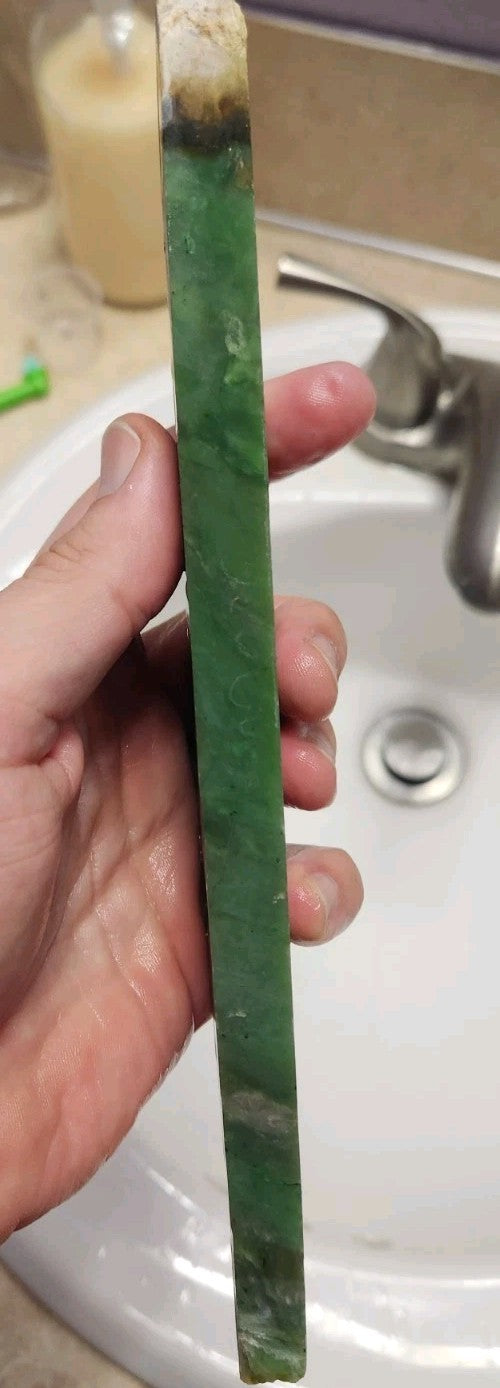 10.4oz Slab Indonesian Nephrite Jade