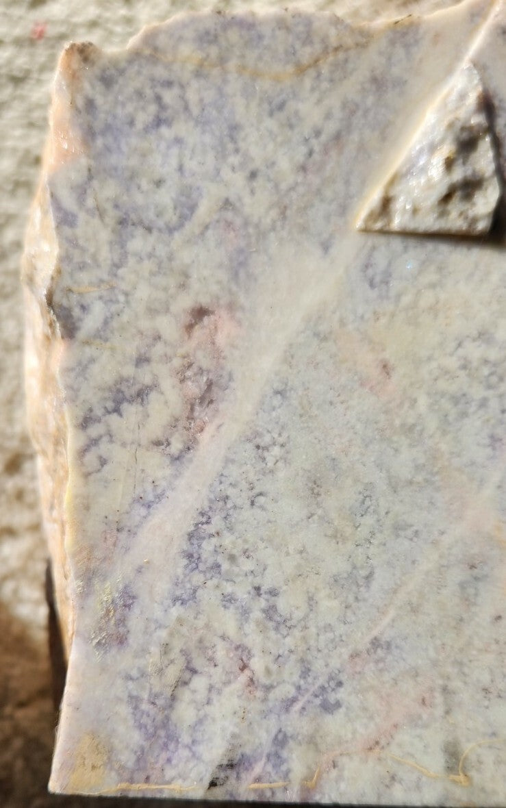 12.68lb Guatemala Lilac Purple Jadeite Jade Rough Carving Lapidary Block