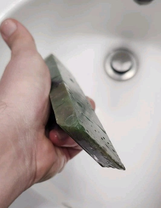 11.8oz Slab Indonesian Nephrite Jade