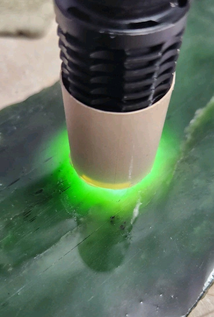 1lb 8oz 684g Indonesian Nephrite Jade Slab