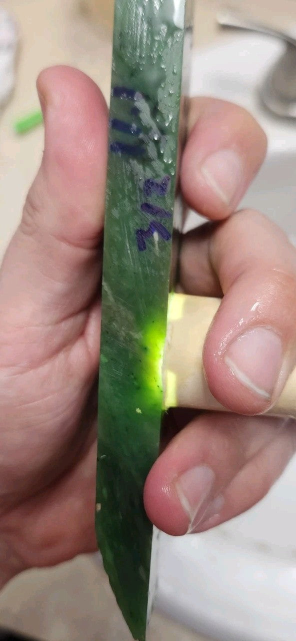11.8oz Slab Indonesian Nephrite Jade
