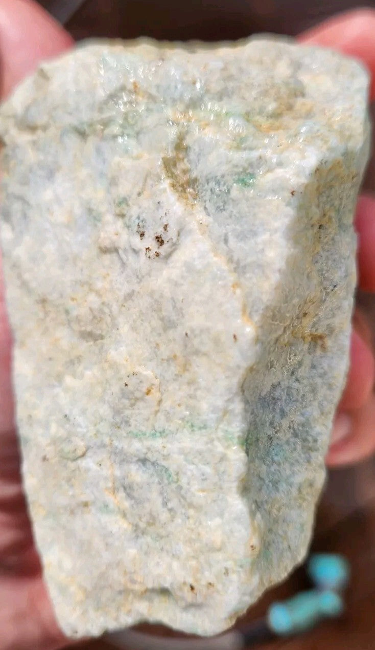 RARE: 2.16lb Guatemala Moss and Snow Jadeite Carving Lapidary Rough Material