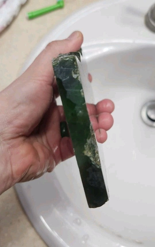 1lb 8oz 684g Indonesian Nephrite Jade Slab