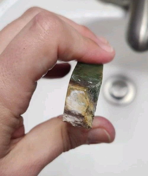 10.4oz Slab Indonesian Nephrite Jade