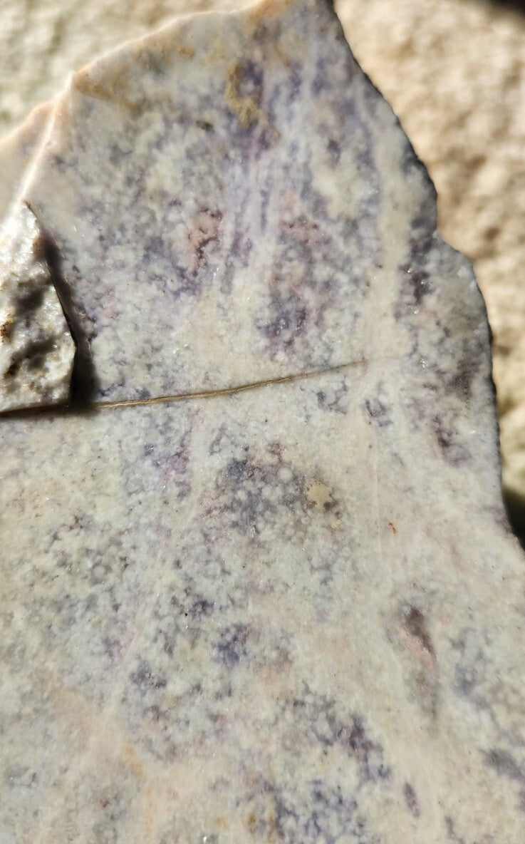 12.68lb Guatemala Lilac Purple Jadeite Jade Rough Carving Lapidary Block