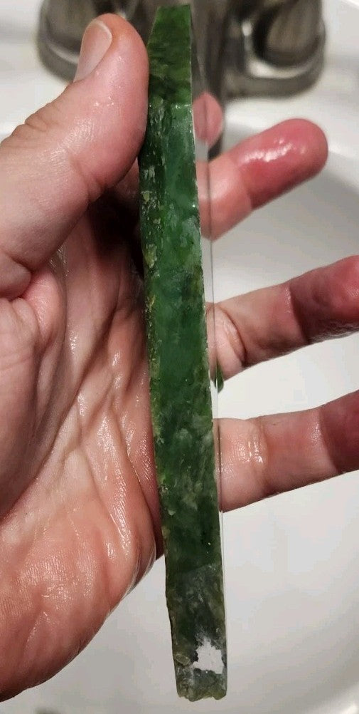 5.5oz Slab Indonesian Nephrite Jade
