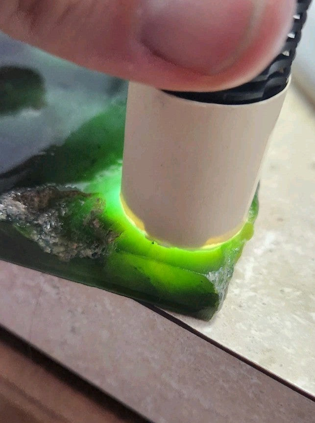 1lb 8oz 684g Indonesian Nephrite Jade Slab