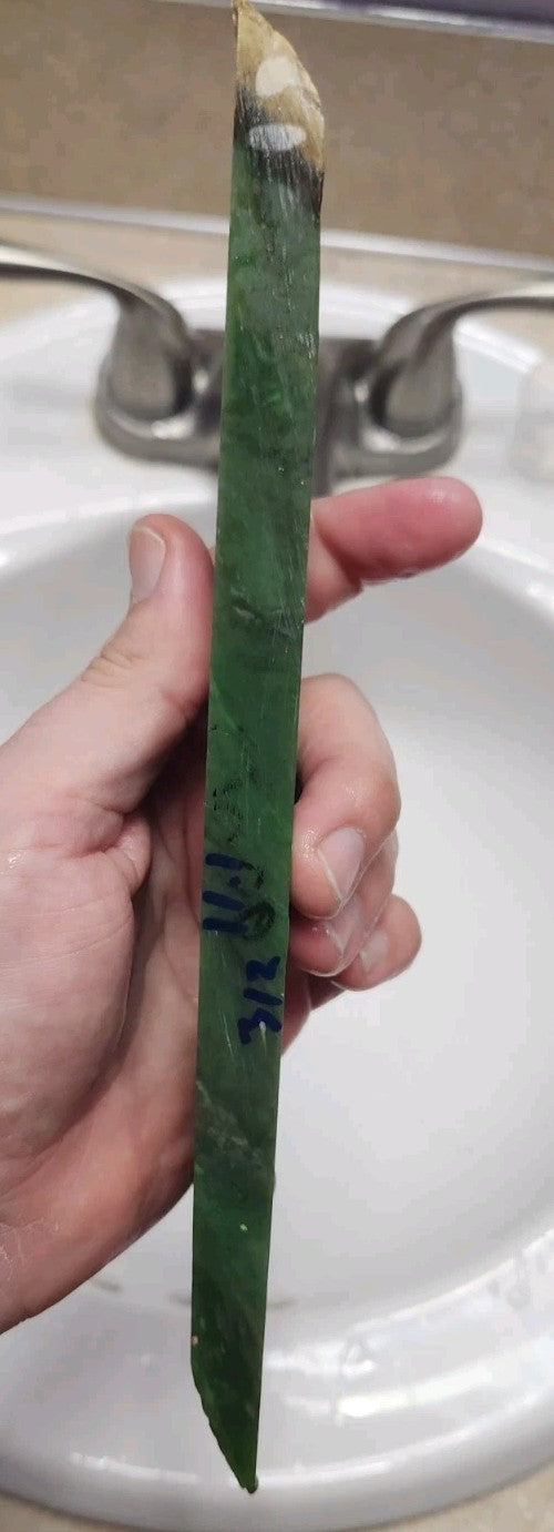 11.8oz Slab Indonesian Nephrite Jade