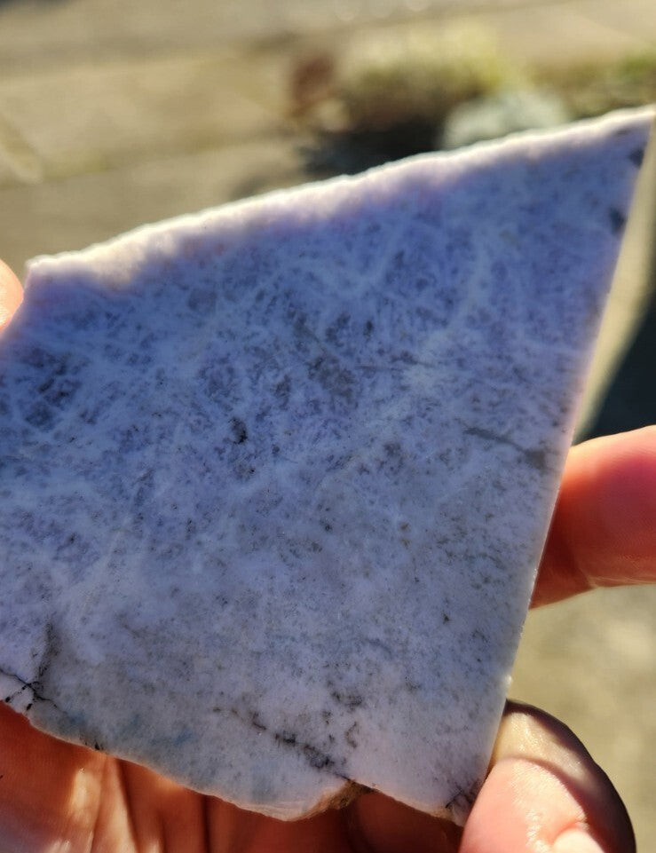 259g Lilac Guatemala Jadeite Jade Lapidary Rough Slab