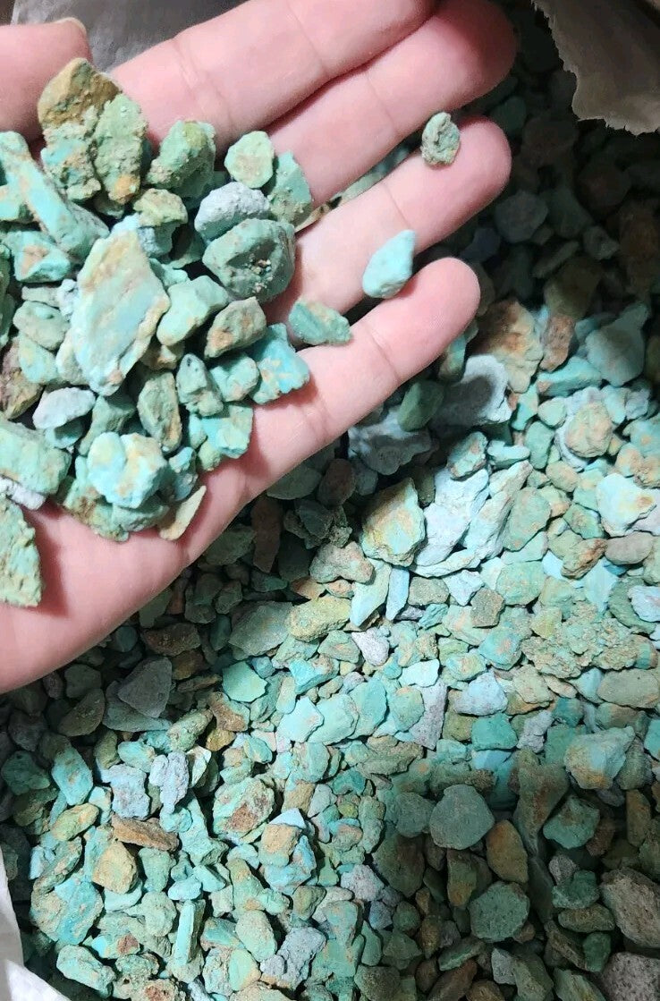 1/4lb Lot Sonora Turquoise Rough Bulk