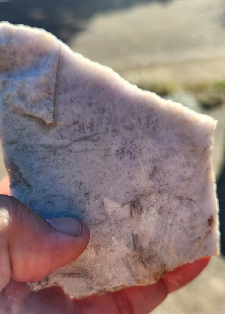 259g Lilac Guatemala Jadeite Jade Lapidary Rough Slab