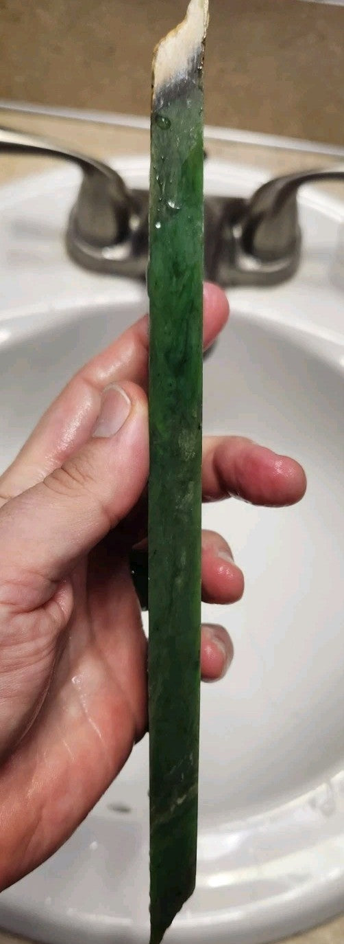 11.8oz Slab Indonesian Nephrite Jade