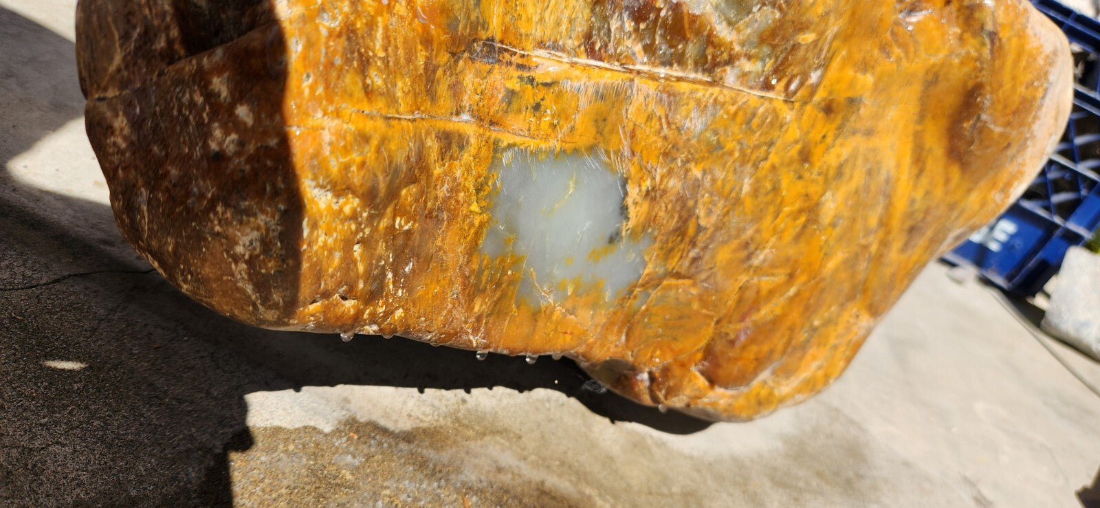 95lb White Mutton Fat Jade Boulder Nephrite