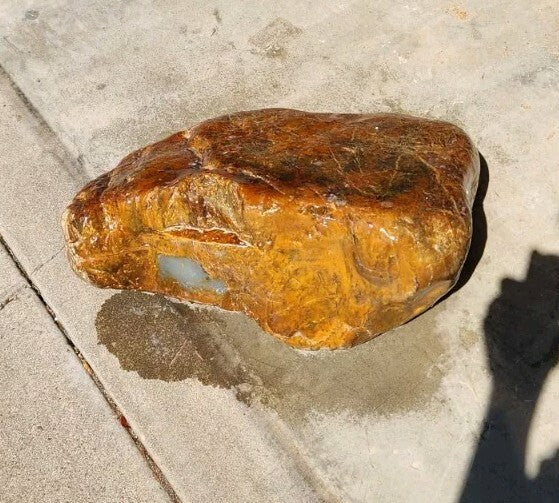 95lb White Mutton Fat Jade Boulder Nephrite