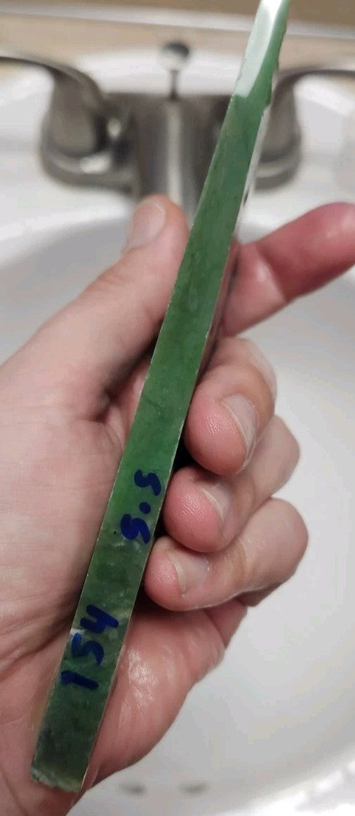 5.5oz Slab Indonesian Nephrite Jade