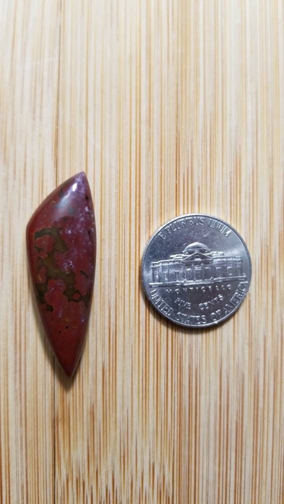 23.5 ct ocean jasper designer cabochon