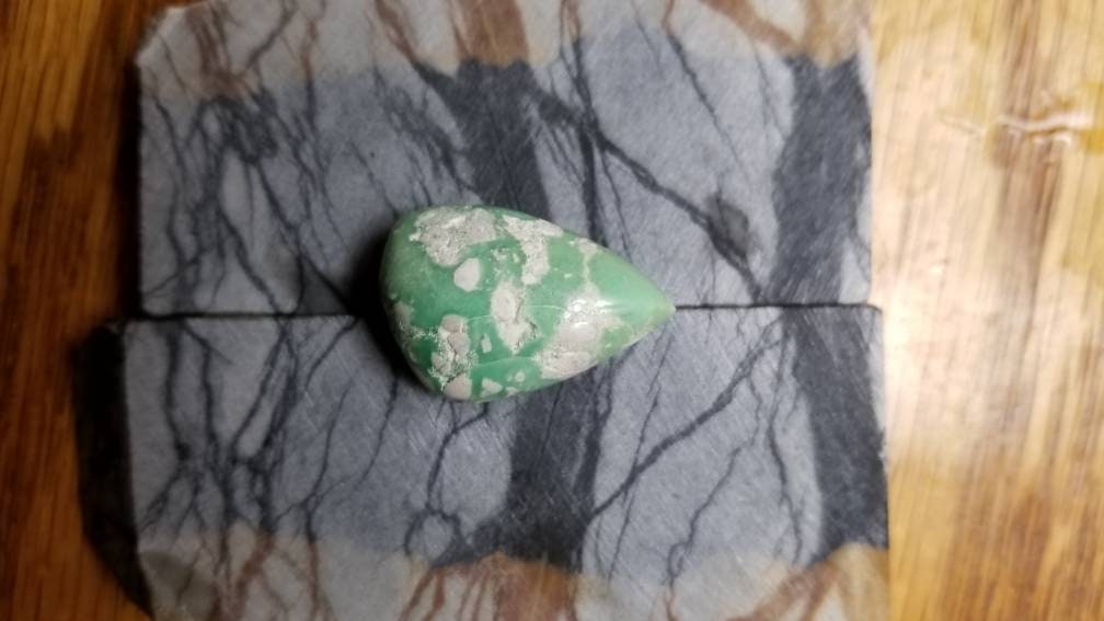 27ct lucin variscite cabochon