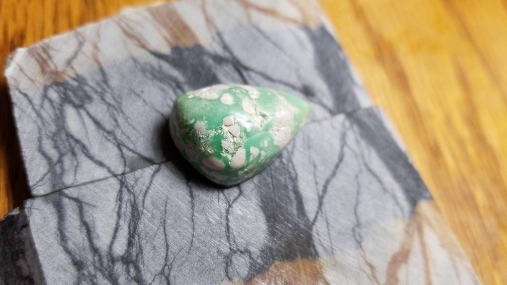 27ct lucin variscite cabochon