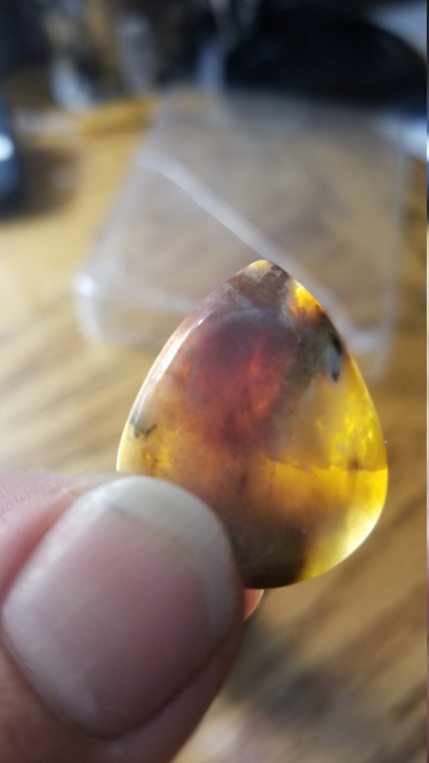 5mm agate gemstone guitar pick