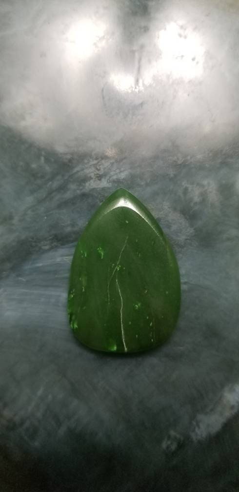 3mm ultex style guitar pick BC nephrite jade guitar pick