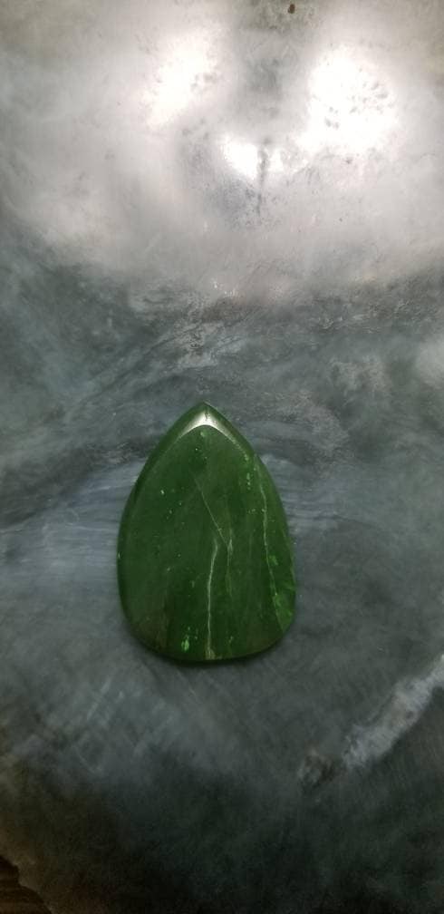 3mm ultex style guitar pick BC nephrite jade guitar pick