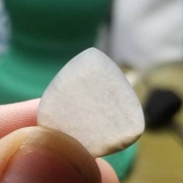 4mm jade guitar pick siberian white nephrite jade guitar pick