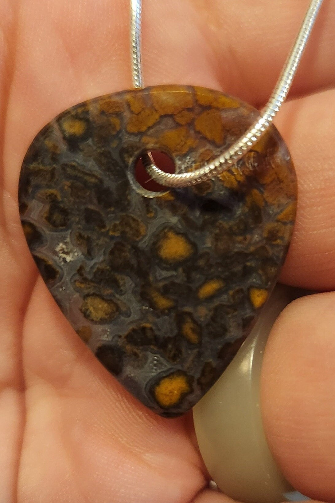 3mm turkish agate sharp style guitar pick