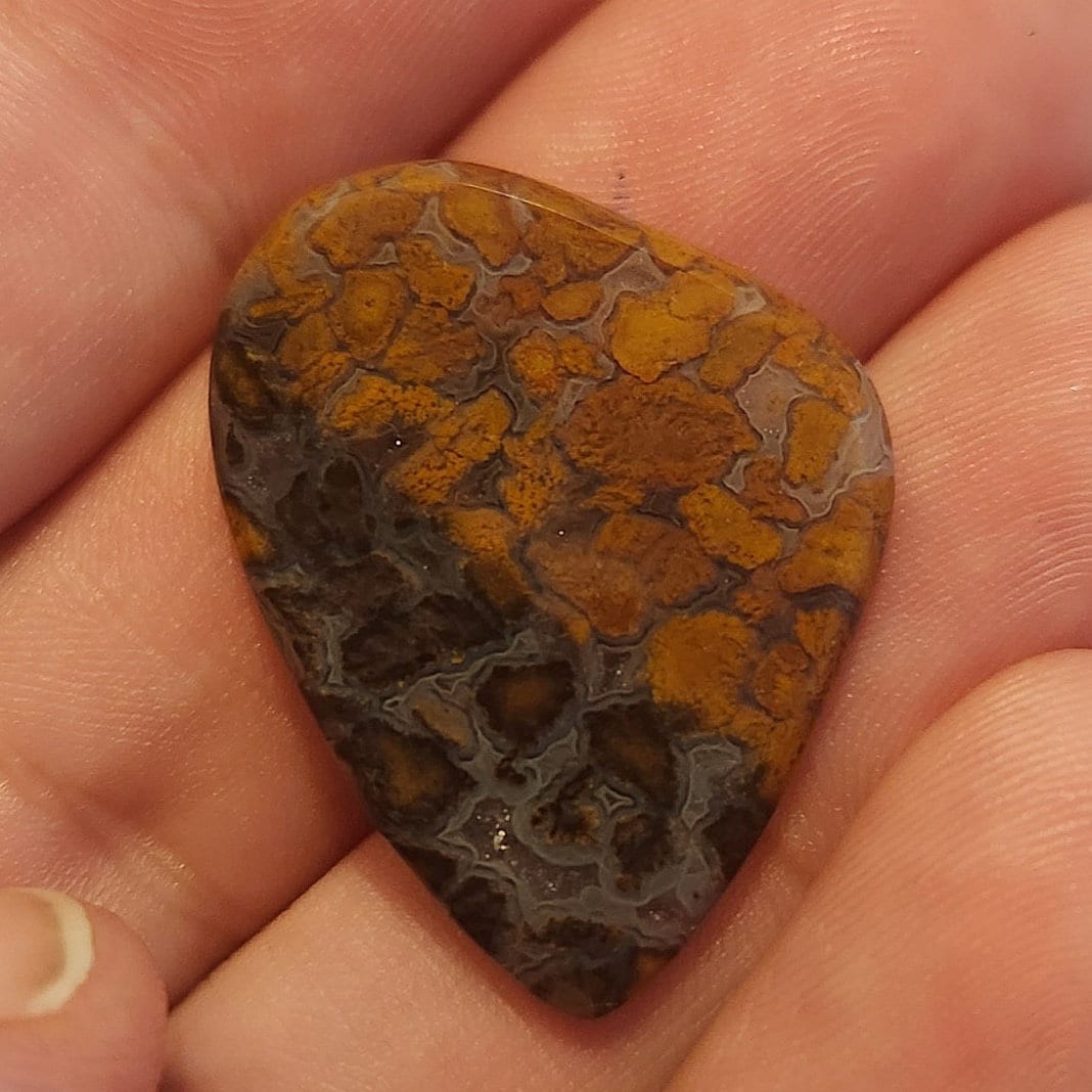 3mm turkish agate sharp style guitar pick