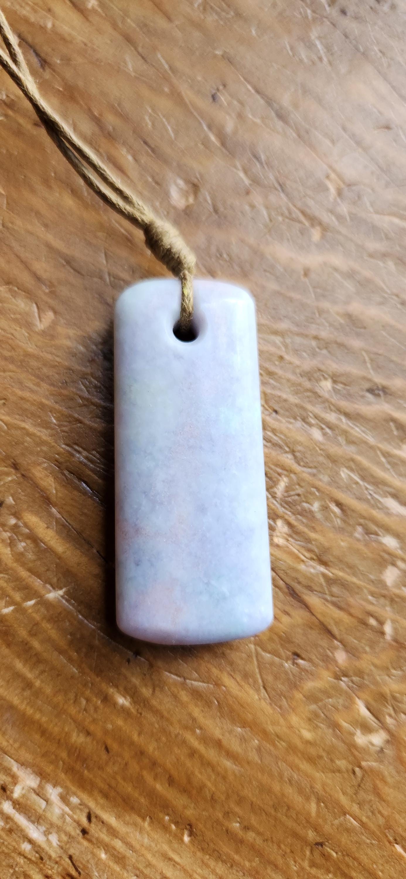 Guatemala rainbow lilac jadeite pendant
