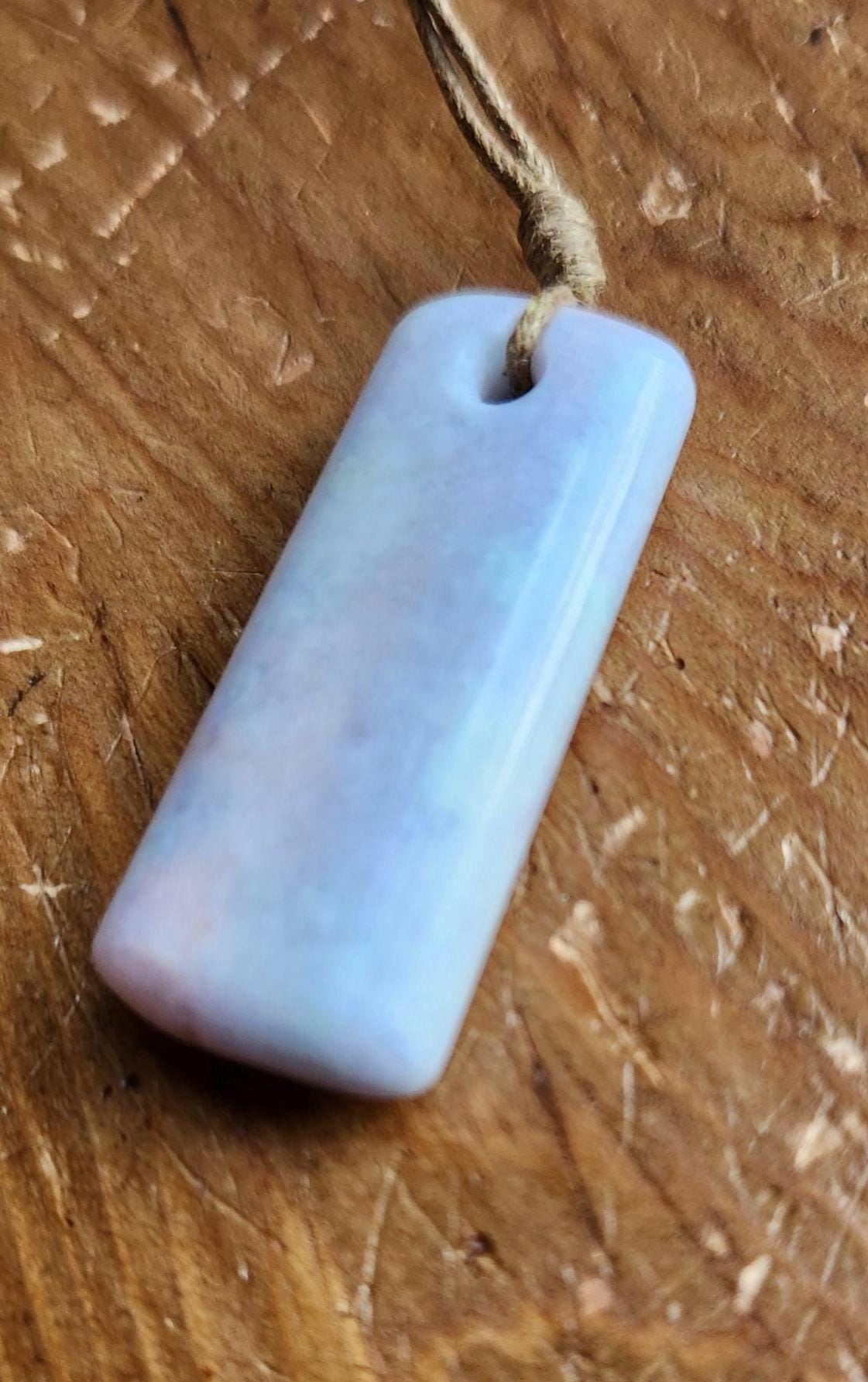 Guatemala rainbow lilac jadeite pendant