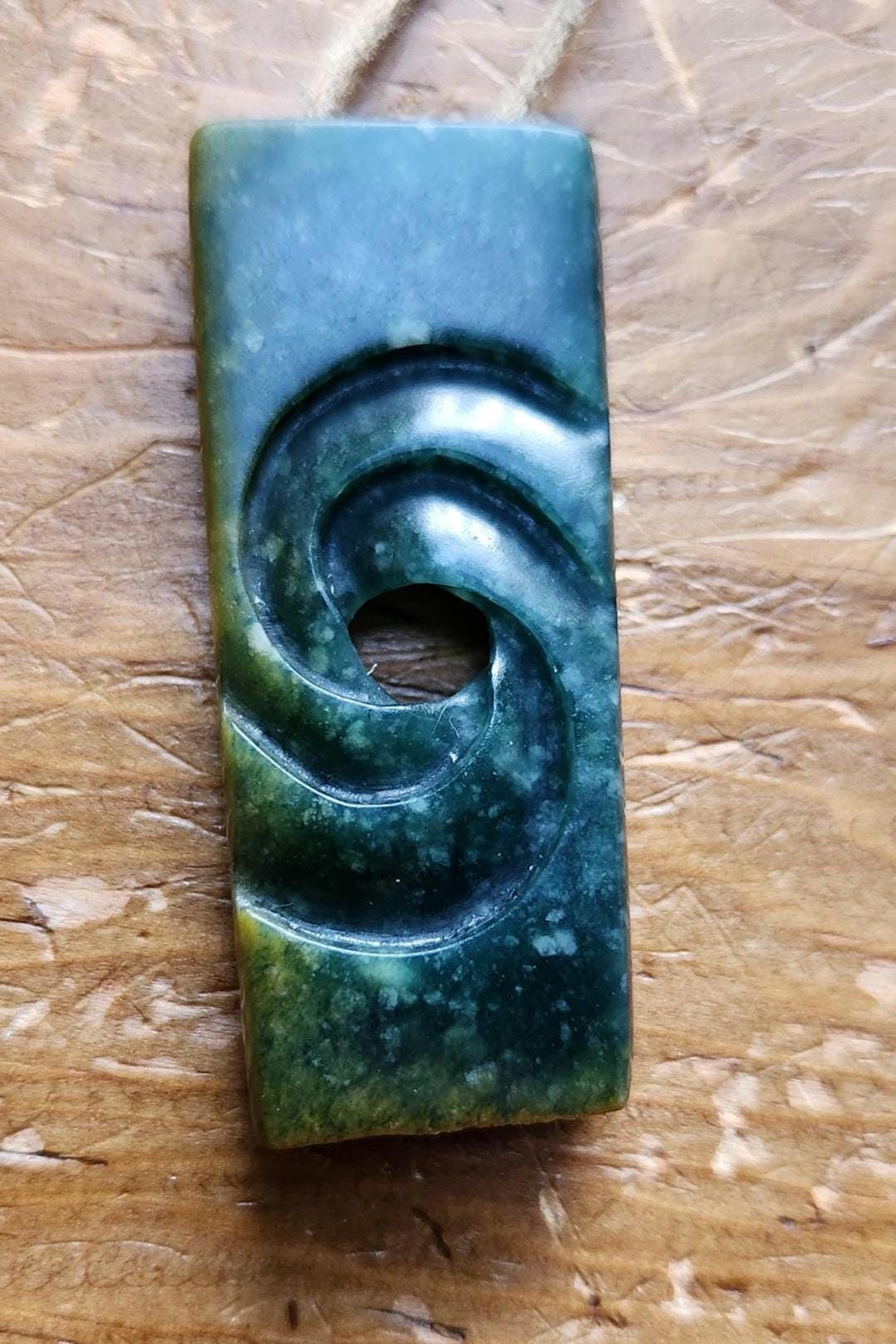 Guatemala princessa olmec blue jadeite live edge galaxy blackhole/whitehole pendant