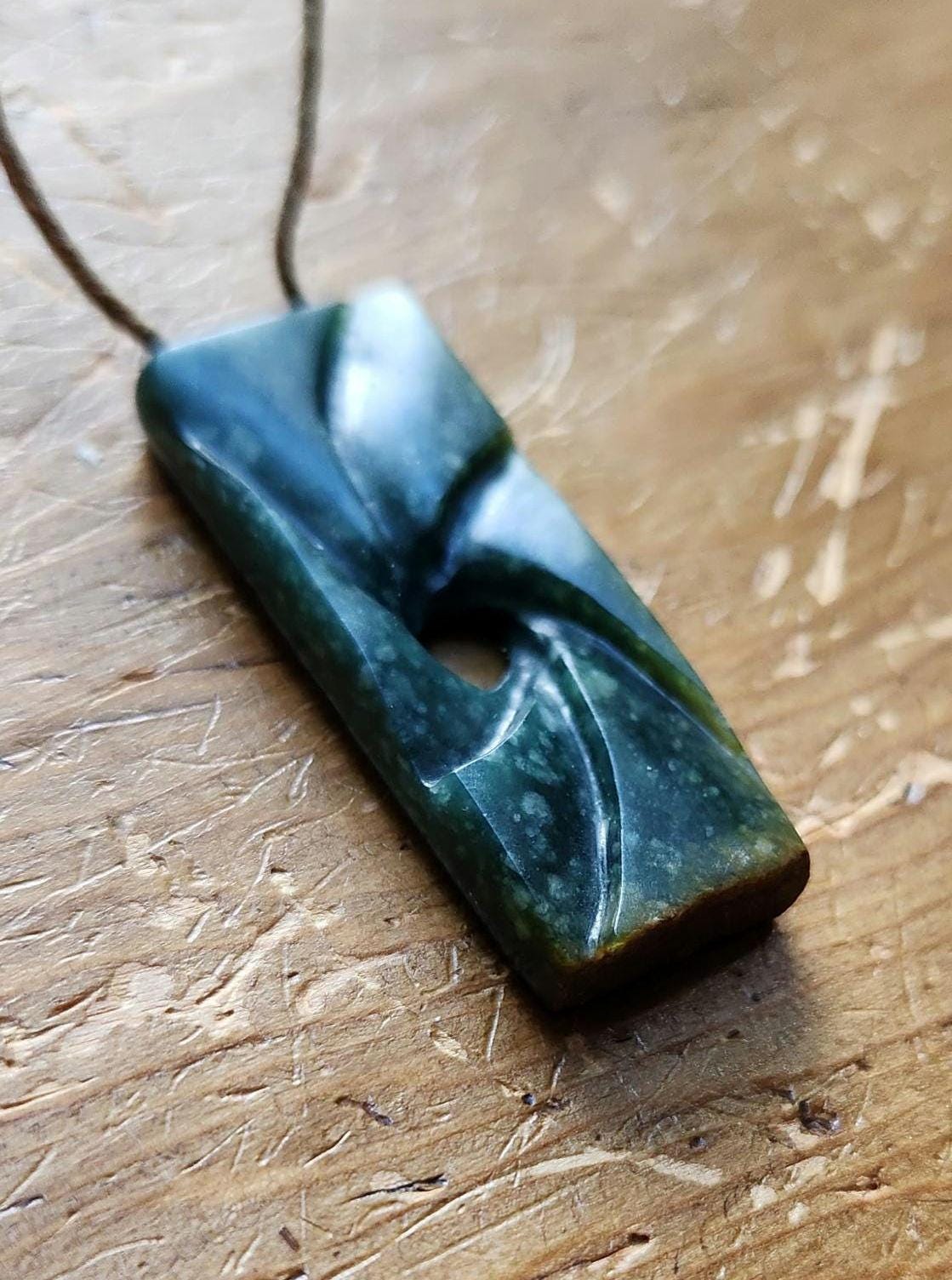 Guatemala princessa olmec blue jadeite live edge galaxy blackhole/whitehole pendant